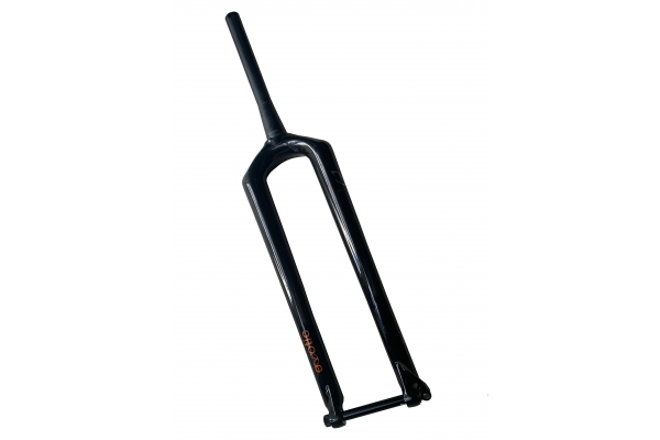 フォーク パーツ 自転車 CC-F0E45 eXotic Rigid Carbon Mountain Bike Fork, Post Mount  Disc Brake Specif