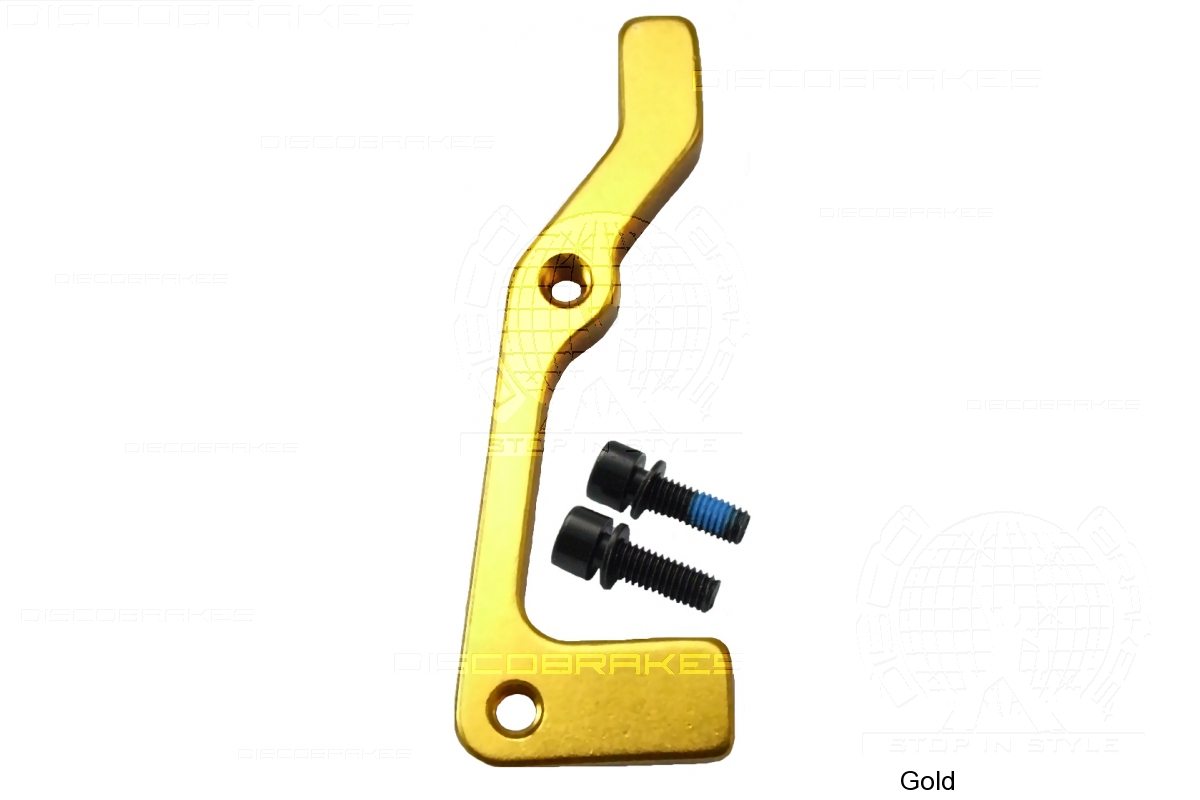 Front Post to IS 203mm 8 Inch Disc Adaptor for Fork with 20mm Thru-Axle